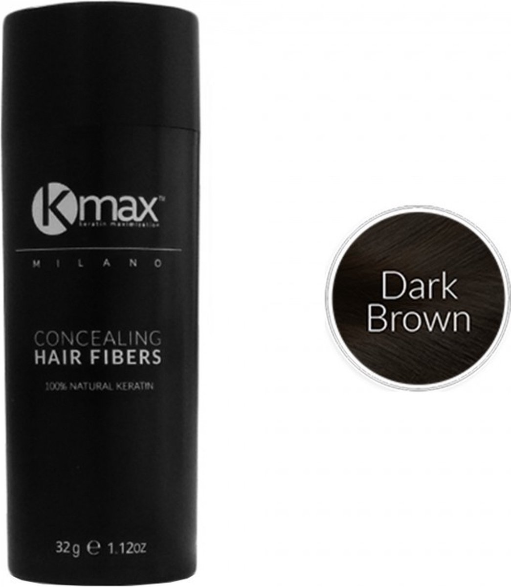 Kmax - Keratine Hair Fibers Donker Bruin