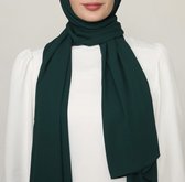 Hoofddoek Chiffon Hunter Blue – Hijab – Sjaal - Hoofddeksel– Islam – Moslima