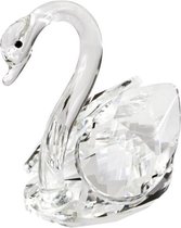 Sportbeker.nl - Luxe kristallen zwaan van 9 cm. hoogte
