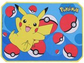 A.A.S Pokémon Grote Muismat Pikachu - Geel / Rood / Blauw - Anti Slip - 35 x 25 cm