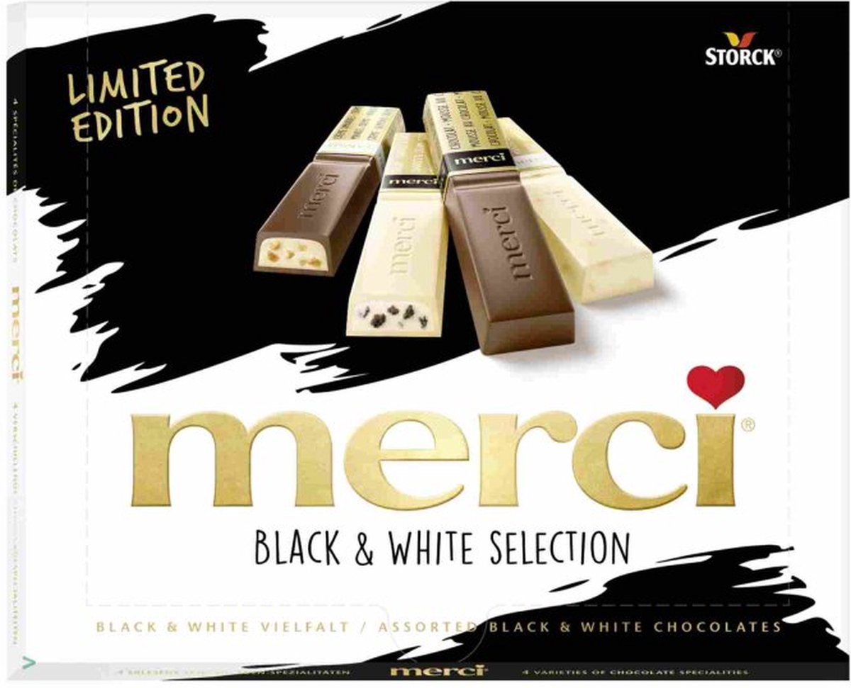 Merci black & white selection - Limited Edition 240g