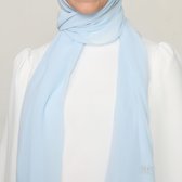 Hoofddoek Chiffon Baby Blue – Hijab – Sjaal - Hoofddeksel– Islam – Moslima