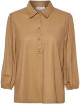Saint Tropez EllianaSZ Blouse Bruin maat XXL