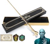 Toverstaf Geschikt Voor Lord Voldemort Kostuum - Toverstok - Treinkaartje - 2 Patches