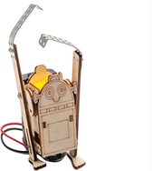 Bouwpakket Climbing Robot op batterijen- hout