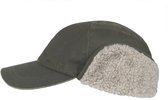 Hatland - Baseball cap voor heren - Trick - Olijfgroen - maat M (57CM)