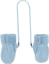 Playshoes - Fleece wanten baby - Lichtblauw - maat 0-6M