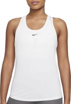 Nike Dri-FIT One Slim Fit Sporttop - Dames - Wit- Maat M