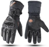 Motorhandschoenen Zwart - Winter - Waterproof - Windproof - Touchscreen - Maat XL