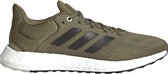 adidas PureBoost Sportschoenen - Maat 42 2/3 - Mannen - olijfgroen - zwart