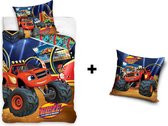 Blaze en de Monstermachine 1 persoons dekbedovertrek + sierkussen PROMOpack!