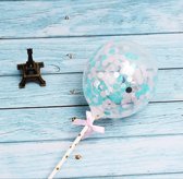 5 x MagicBalloon - Confetti - Ballon - Latex - Decoratie - Baby Shower - Verjaardag