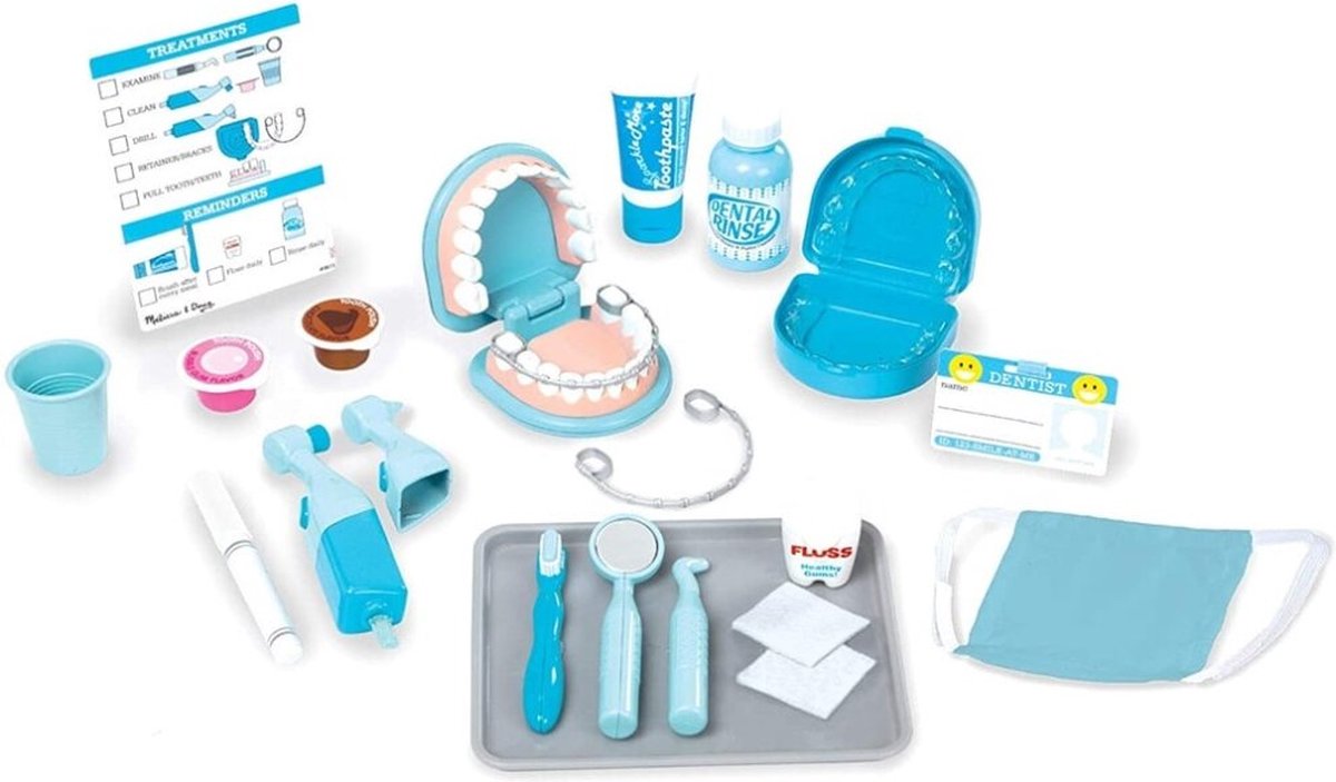 Melissa & Doug Super Smile Kit Dentiste avec Accessoires Dentaires