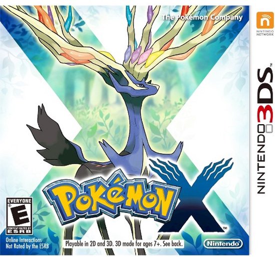 Cover van de game Pokemon X - 2DS + 3DS