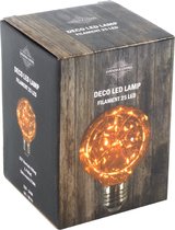Svenska Living - Deco 25 Led Lamp - Draadverlichting - Warm Led - G80 - E27 Fitting