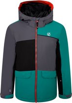 Dare 2b, Remarkable Kinder Ski Jack, Grijs/Groen, Maat 128