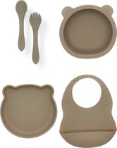 Lonnie Serviesset - Set Beer Compleet - Taupe - Kinderservies - Servies - Bestek