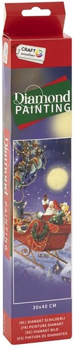 Craft Sensations - Diamond Painting - Kerst - Volwassen/Kind.