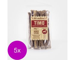 Timo Sticks 100 g - Hondensnacks - 5 x Paardenvlees