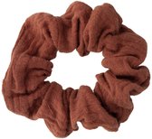 Scrunchie - brown muslin | Bruin | Meisje