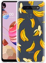 LG K51S Hoesje Banana - Designed by Cazy