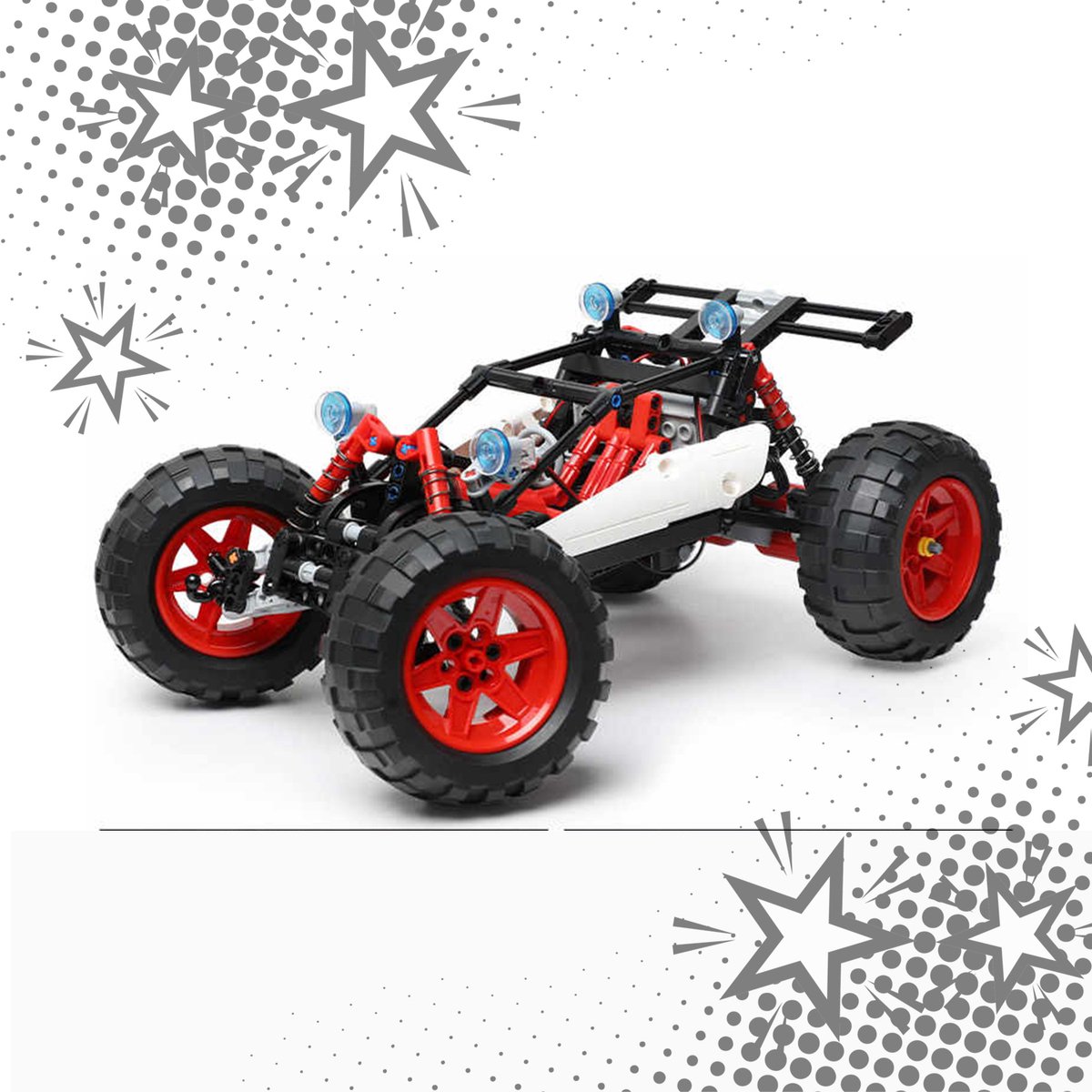 Kamyra® Lego Op Afstand Bestuurbare Rc Auto - Bouwpakket Speelgoed -... | bol.com
