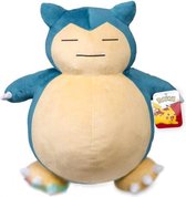 Snorlax Pokémon Pluche Knuffel XL 45 cm | Grote Pokemon Plush Toy | Extra groot en lief knuffeldier | XXL Poké-Mon best friend Eevee Charizard Pikachu Squirtle Bulbasaur