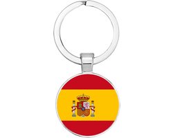 Akyol - Spanje Sleutelhanger - Spanje - Toeristen - Must go - Spain travel guide - Accessoires - Liefde - Gift - Geschenk - 2,5 x 2,5 CM