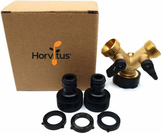 Distributeur d'eau Horvitus® 2 voies - Séparateur de robinet en Y