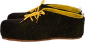 esgii heren sloffen Lace Yellow Colour:Zwart/ Geel Size:42.5