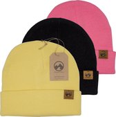 MowMow® | 3-pack Muts | Beanie | One Size Fits All | Unisex | Volwassenen