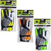 SportX - Keeperhandschoenen per 10 stuks - Maat 5 - 6 t/m 8 jaar oud - assorti