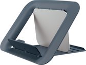 Leitz Verstelbare Compacte Ergonomische Verstelbare Laptopstandaard met 4 Hoogtes - voor 13 tot 17 Inch Laptop - Fluweel Grijs
