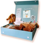 Baby Memory Box – Kraamcadeau jongen – Baby Cadeau – Kraamcadeau meisje – Kraampakket – Baby geschenksets – Herinneringsdoos - Babyshower Cadeau – 45x35x10 CM