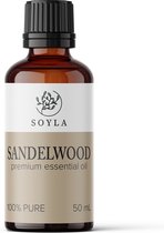 Sandelhoutolie - 50 ml - 100% Puur - Etherische olie van Sandelhout olie