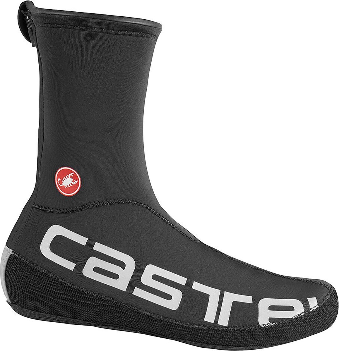 Castelli Overschoenen Unisex Zwart Reflective - Diluvio Ul Shoecover Black/Silver Reflex - L/XL