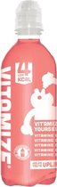 Vitamize | Aardbei & Redfruit | Petfles | 12 x 500 ml