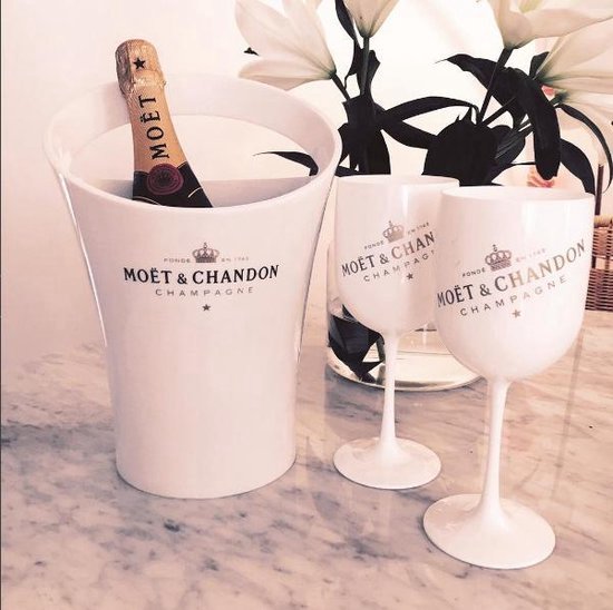 Moët & Chandon Ice Imperial Ice Bucket - Koeler - Luxe Champagnekoeler - Wijnkoeler + ijsschepje - Moët & Chandon