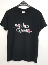 Squid Game | Heren Dames T-shirt | Wit | Netflix | Serie | Survival Game | Drama | Kinder Maat