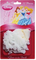 Glow in the dark Disney figuren 12 stuks "Princess"