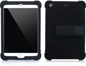 Geschikt voor Ipad Mini 6 - Schokbestendige stand Cover - Ideale tablet hoes voor kinderen - Zwart