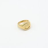 Ring Stella - Michelle Bijoux - Ring - Maat 16 - Goud