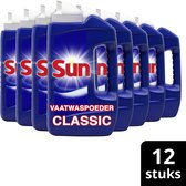 Bol.com Sun Classic Normaal Vaatwaspoeder - 12 x 80 wasbeurten - Voordeelverpakking aanbieding