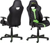 Cobble gamestoel groen en zwart.
