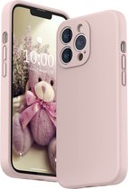 DrPhone IH6 – Siliconenhoesje Hoesje – 6,1 Inch - TPU – Zachte binnenkant – Camera Bescherming - Geschikt voor iOS Smartphone 13 Pro - Khaki