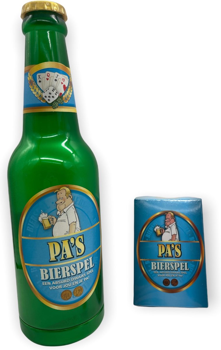 Pa's Bierspel  - Kaartspel Pa's bierspel - Leukste Bierspel voor je Vader en jou  - Het leukste Cadeau om te geven