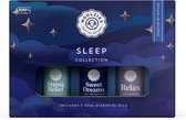 Woolzies Sleep Collection Essential Oil Blend Set | Incl. Sweet Dreams, Relax, & Stress Relief Oils | Helps Sleeping Faster, Better & Restful| Reliefs Stress