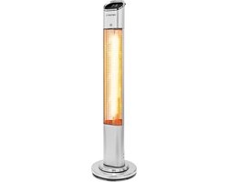 TROTEC Infrarood terrasverwarming IRS 2050 E - met afstandsbediening en 45° oscillatie