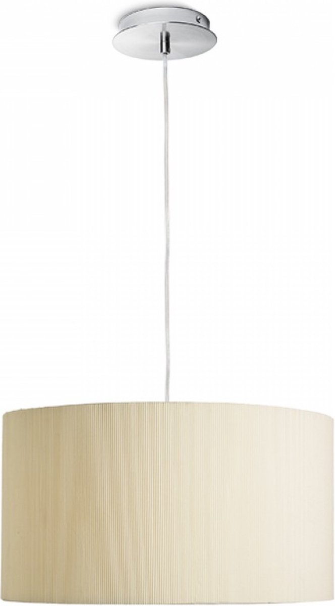 WhyLed LALO 40 pendent cream white matt nickel 230V E27 3x42W
