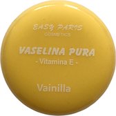 Easy Paris - Lip Balsem met vitamine E - Vanille/Vainilla - 1 Gele macaron verpakking met 5 gram inhoud